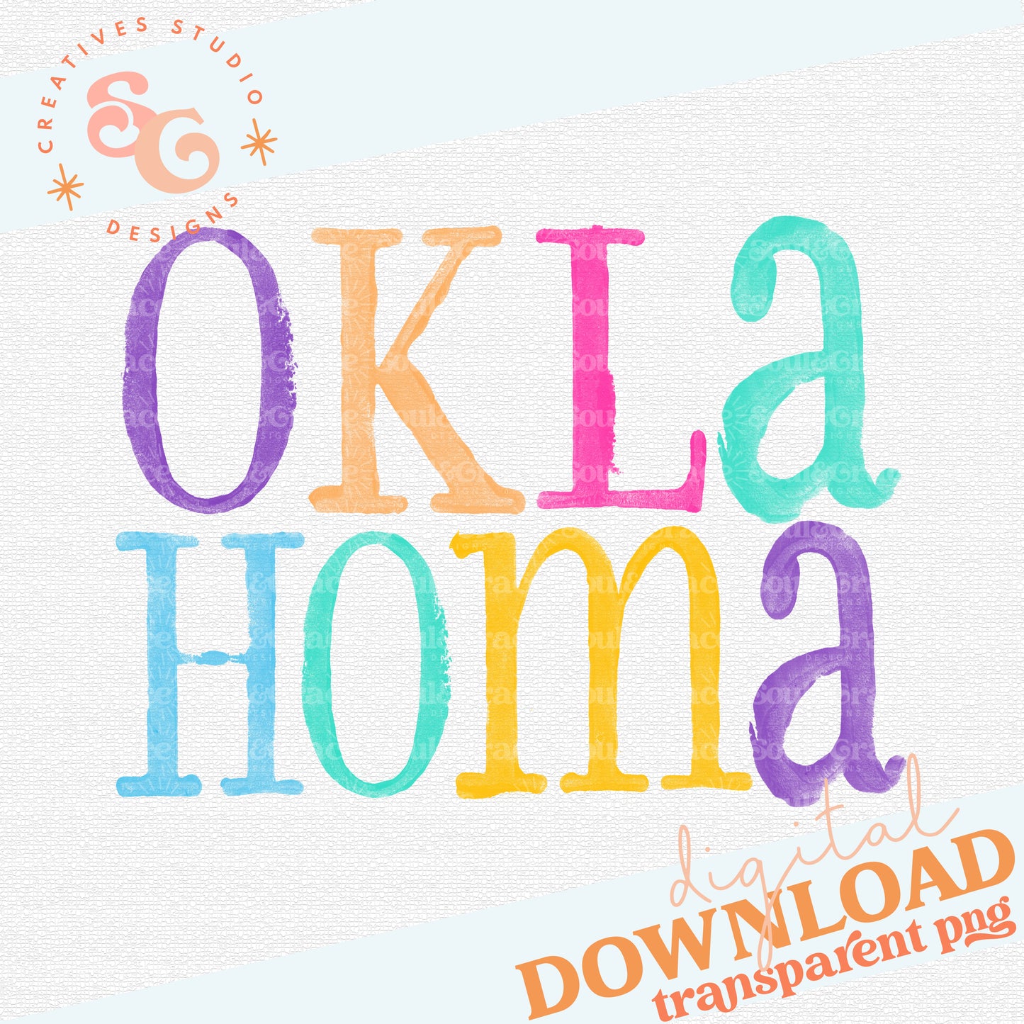Watercolor Oklahoma