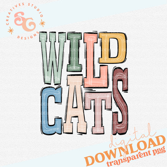 Boho Sports Wildcats