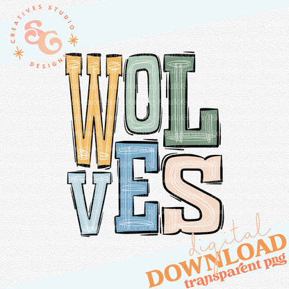 Boho Sports Wolves