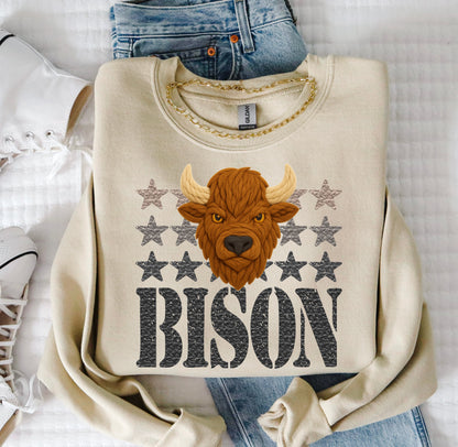 YARN MASCOTS BISON