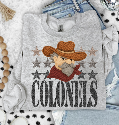 YARN MASCOTS COLONELS