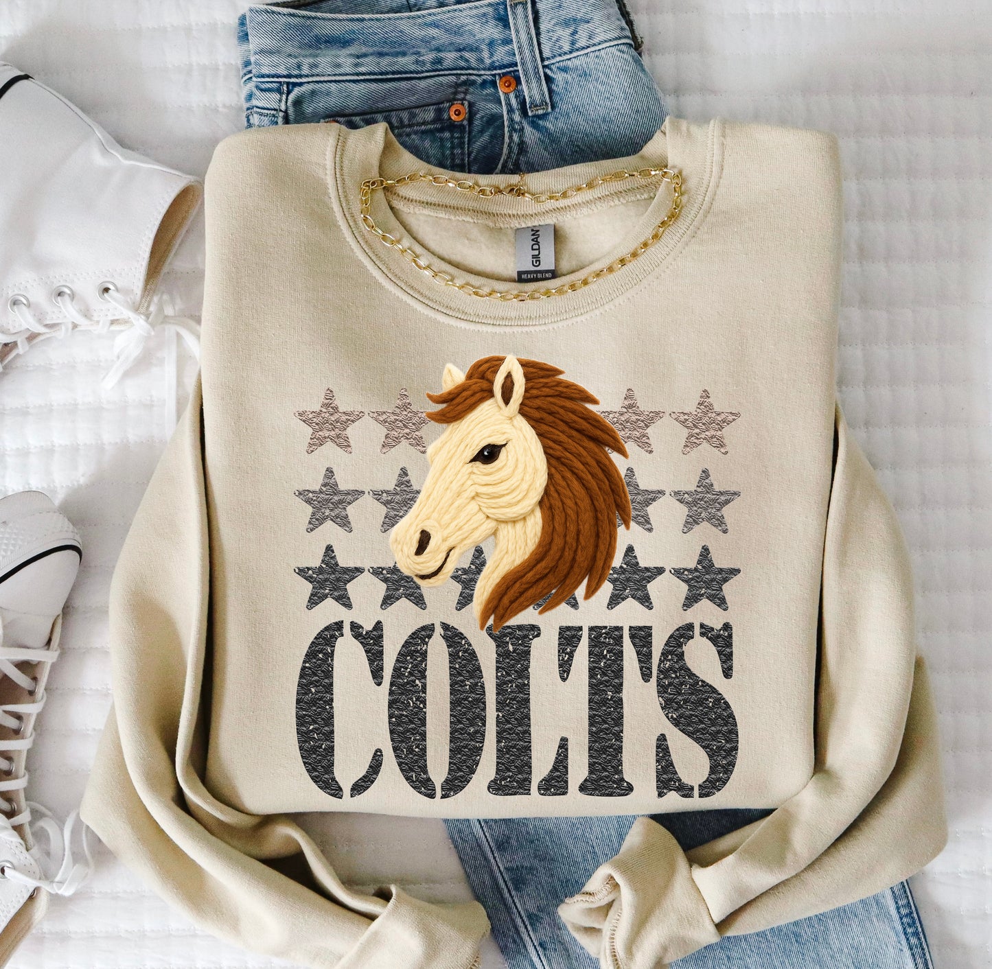 YARN MASCOTS COLTS