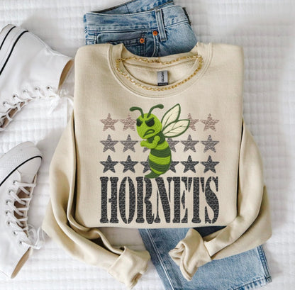 YARN MASCOTS HORNETS GREEN