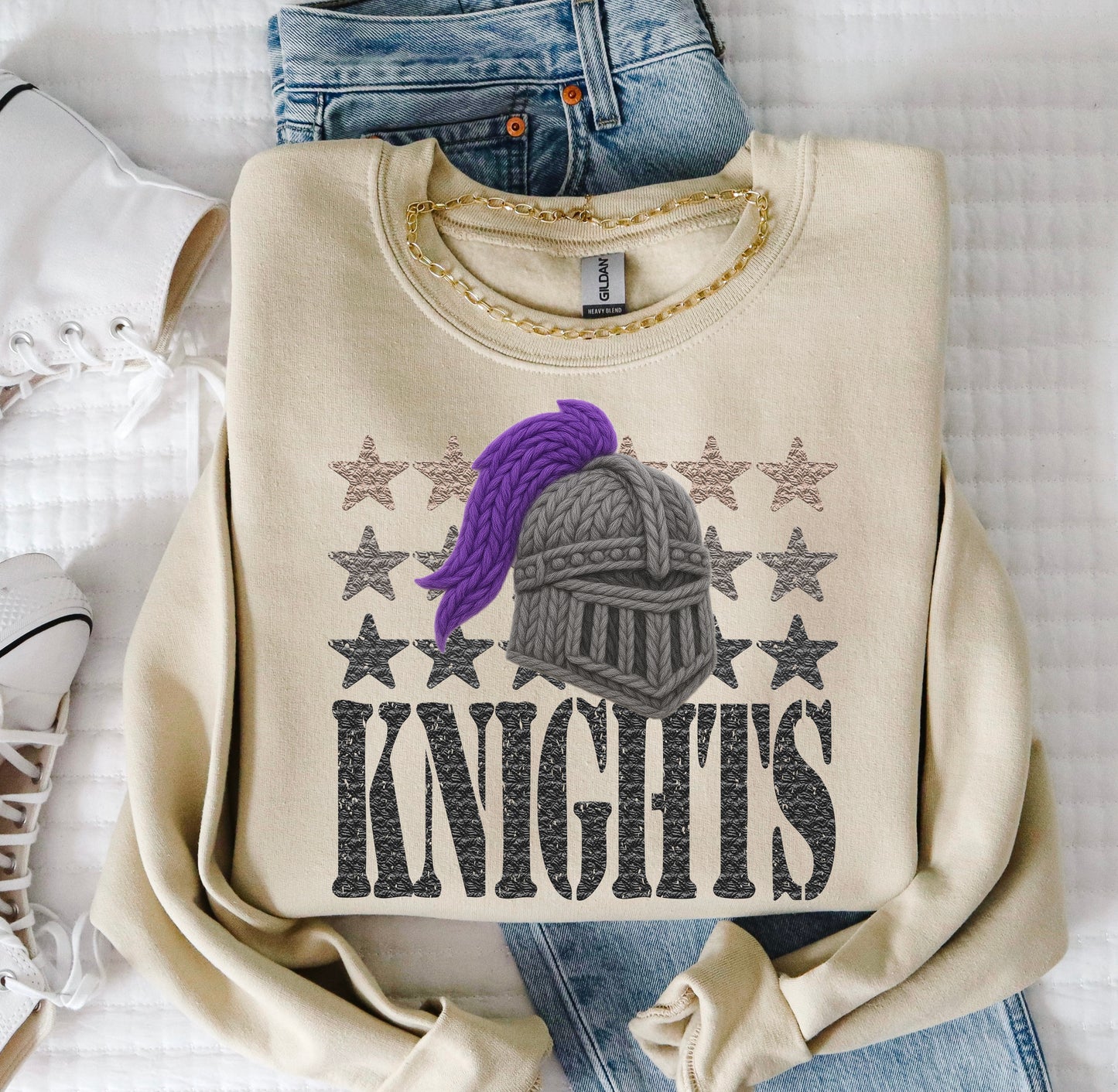 YARN MASCOTS KNIGHTS