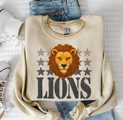 YARN MASCOTS LIONS