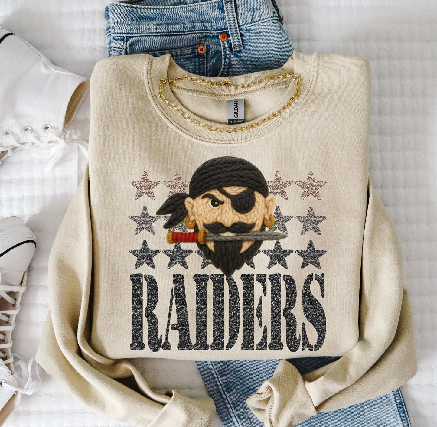 YARN MASCOTS RAIDERS