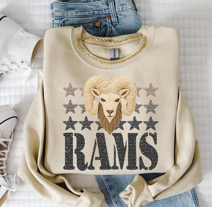 YARN MASCOTS RAMS