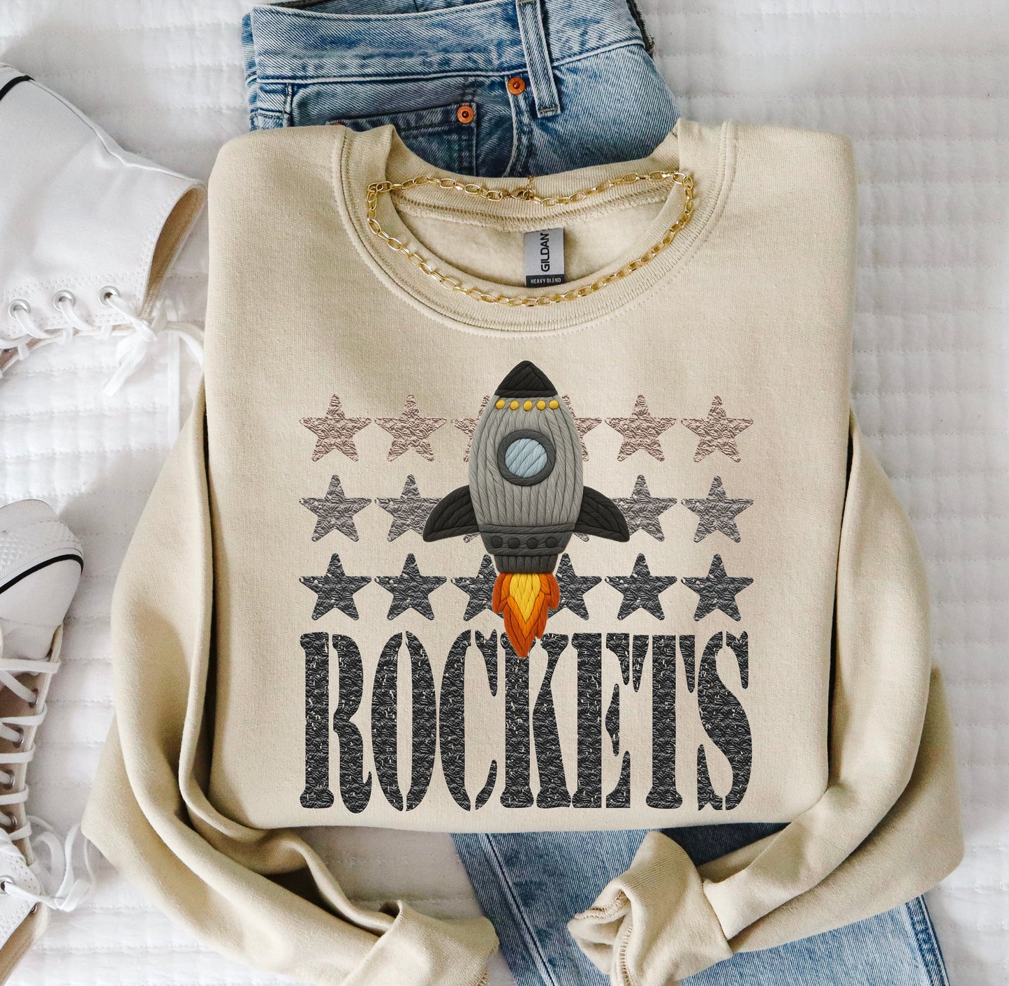 YARN MASCOTS ROCKETS