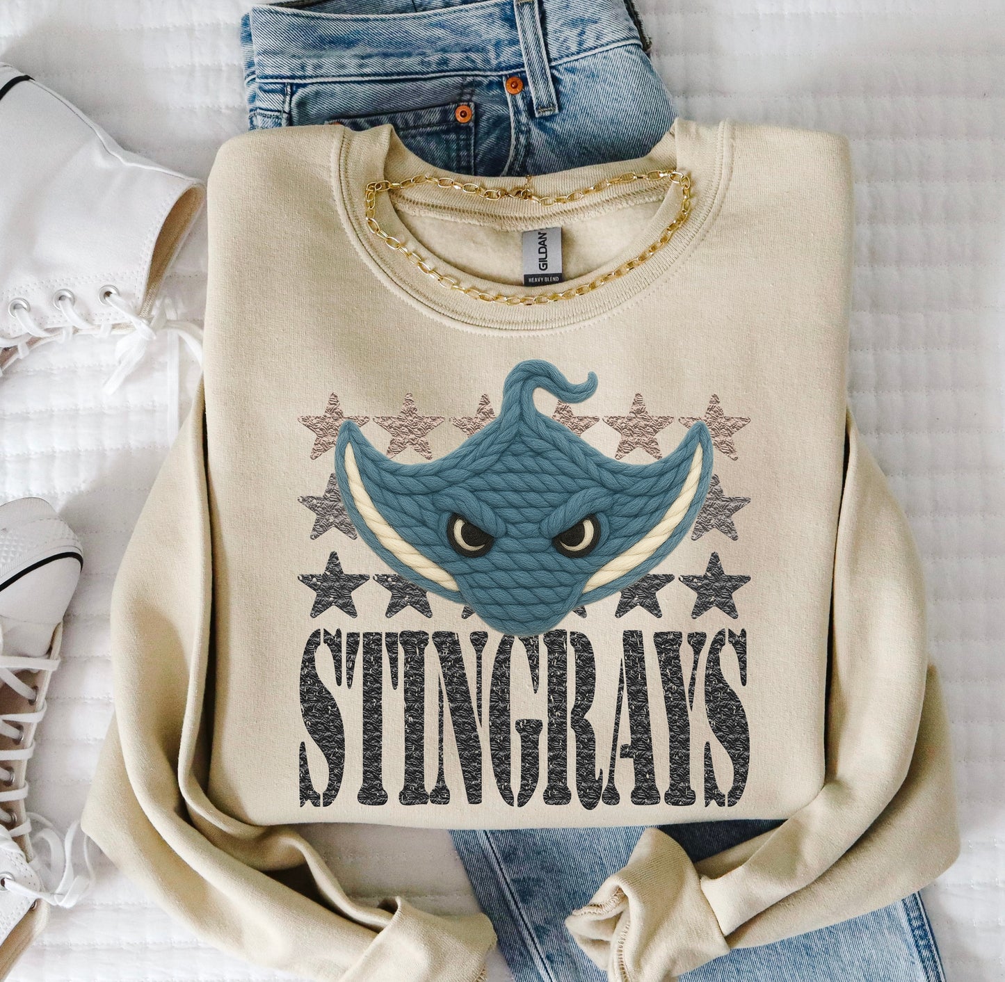 YARN MASCOTS STINGRAYS