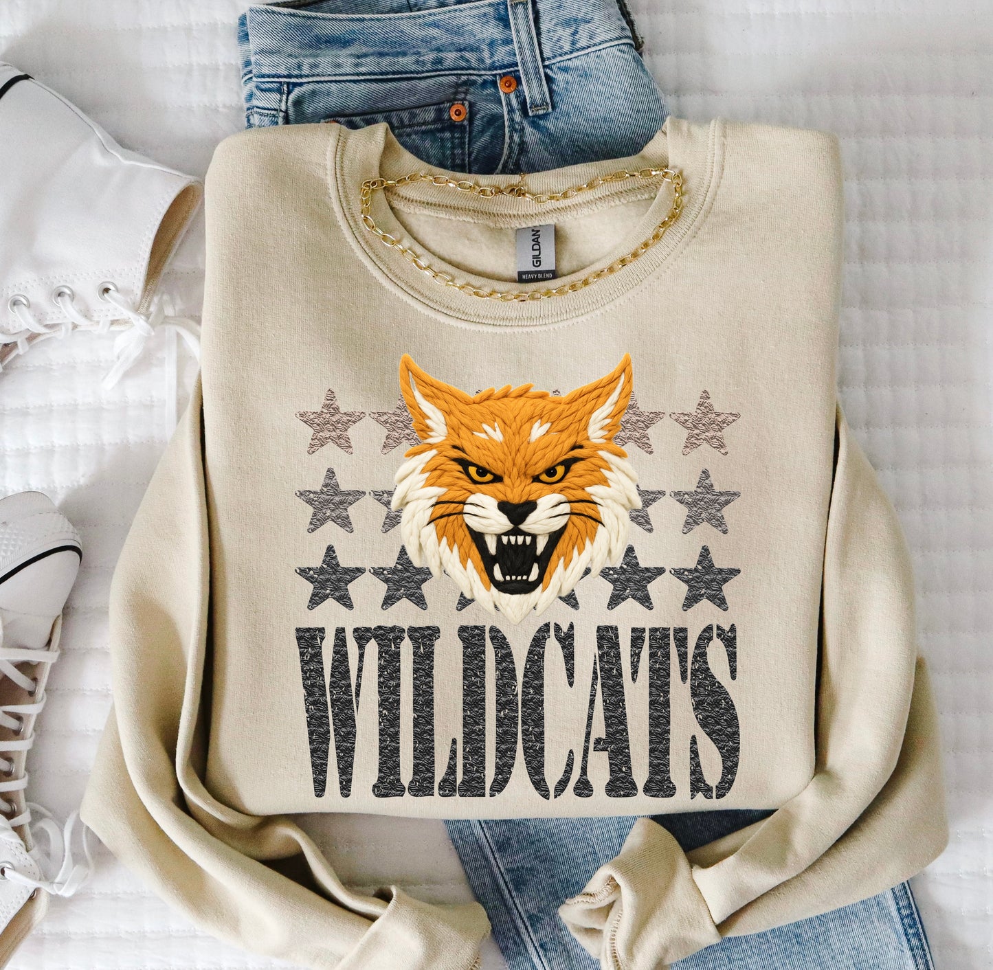 YARN MASCOTS WILDCATS