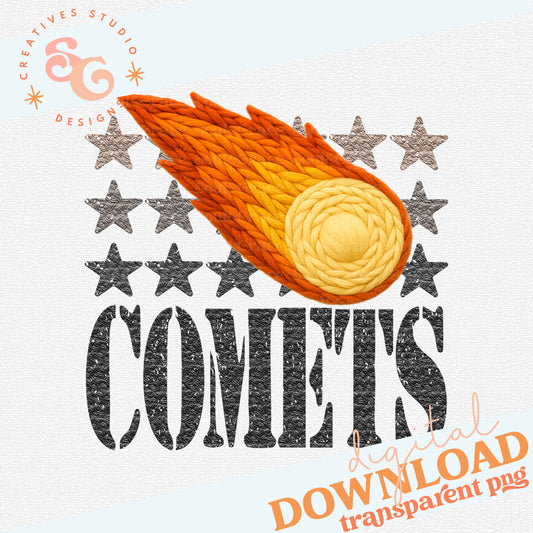 YARN MASCOTS COMETS