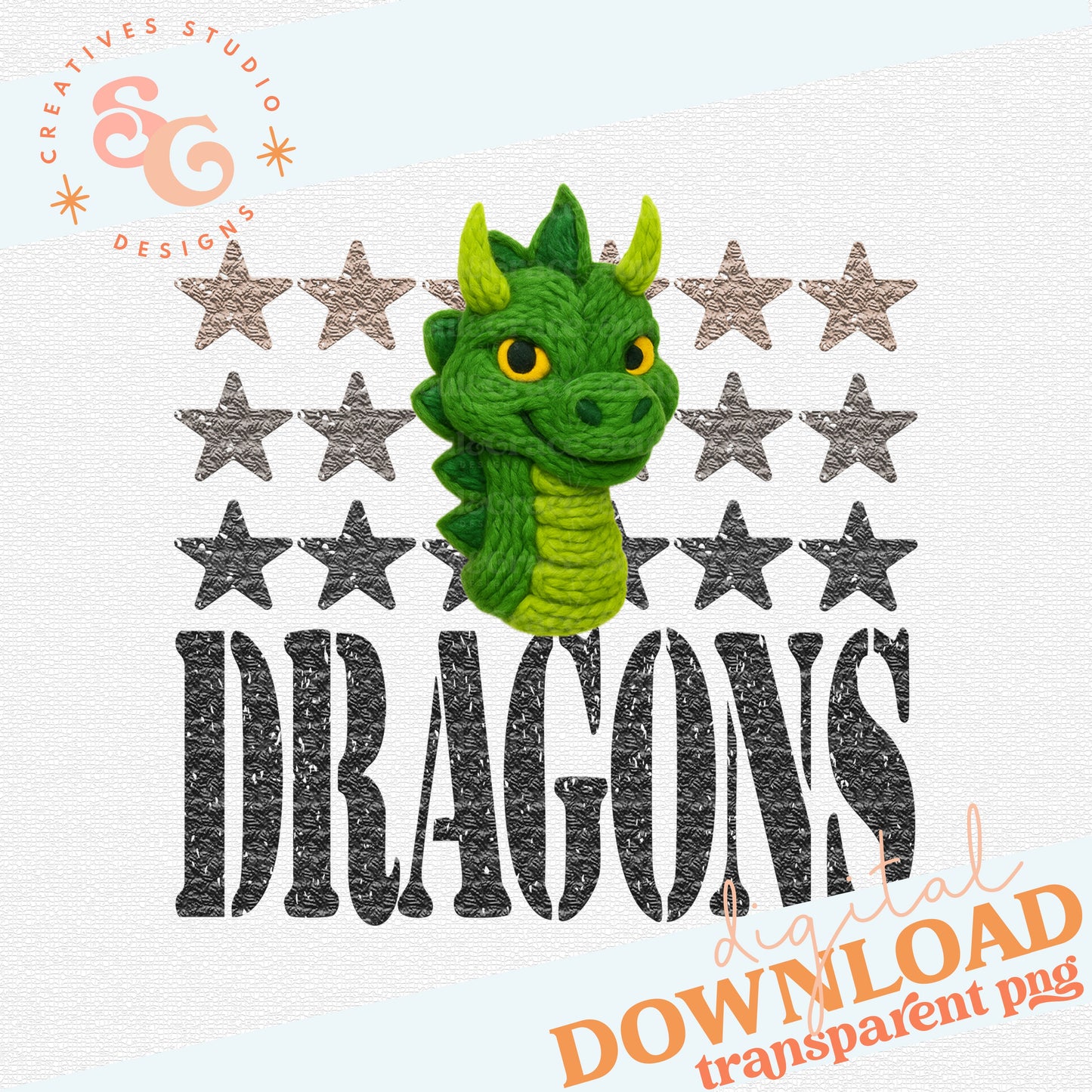 YARN MASCOTS DRAGONS