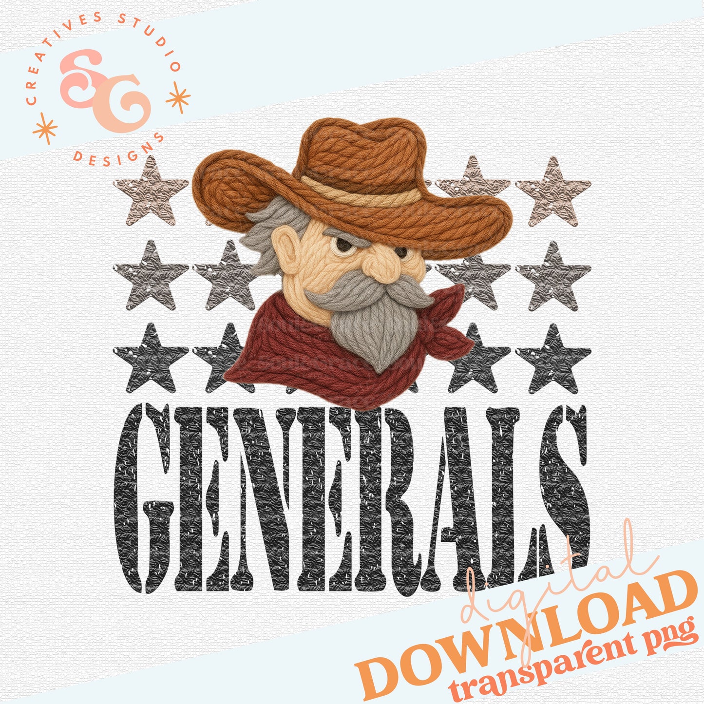 YARN MASCOTS GENERALS