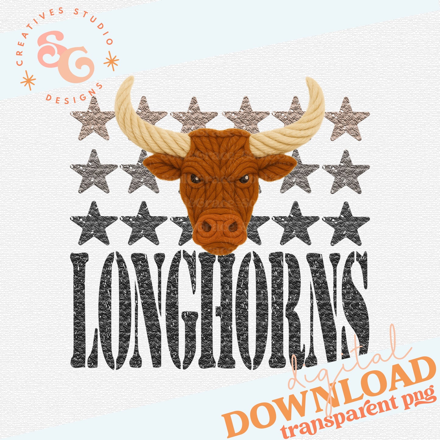 YARN MASCOTS LONGHORNS