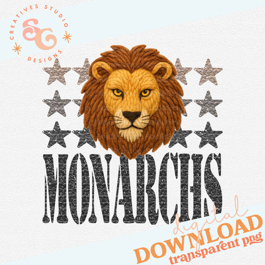 YARN MASCOTS MONARCHS