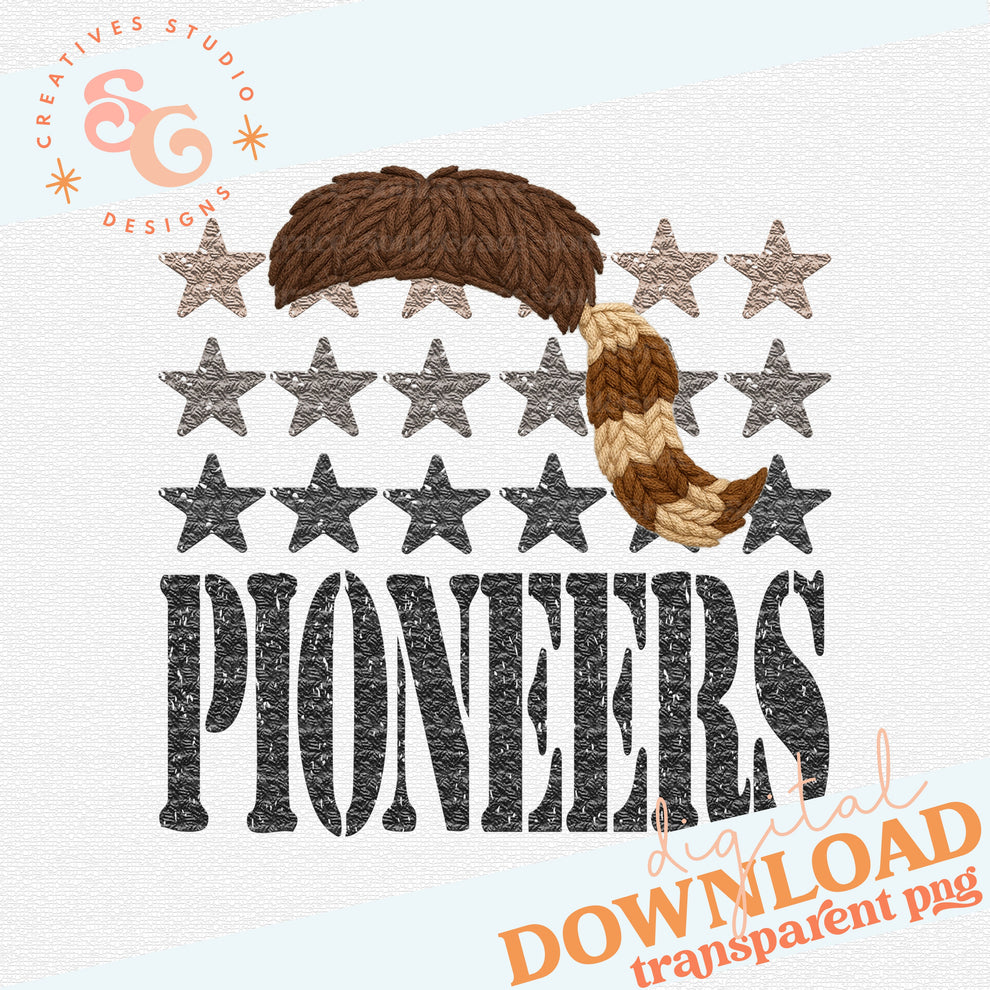YARN MASCOTS PIONEERS – Soul & Grace Designs