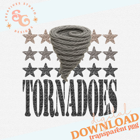 YARN MASCOTS TORNADOES