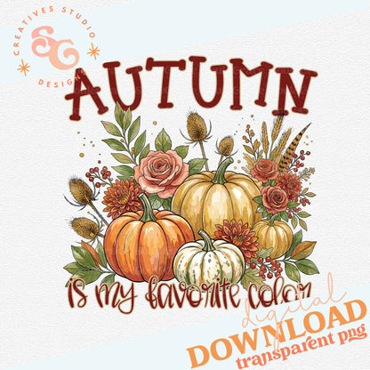 AUTUMN IS MY FAVORITE COLOR