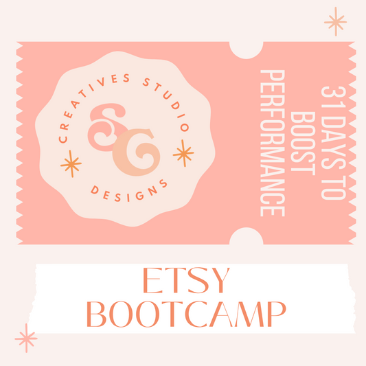 🛍️ Etsy Bootcamp: 31 Days to Boost Your Shop
