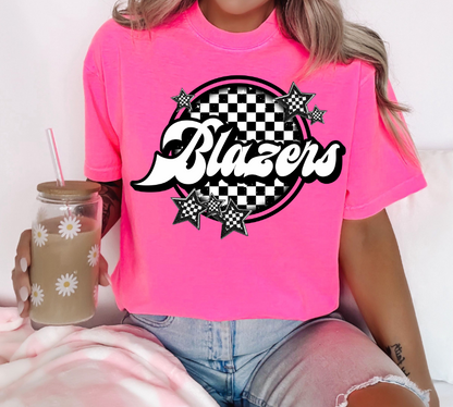 BLAZERS Checker Mascots