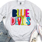 Stripey Mascot Blue Devils