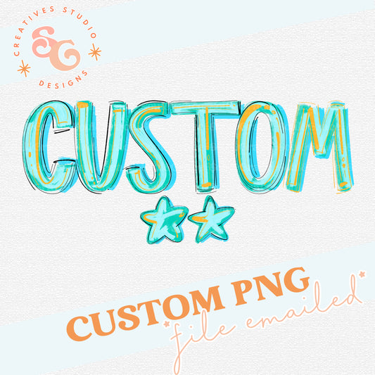 BLUE LAGOON CUSTOM NAME