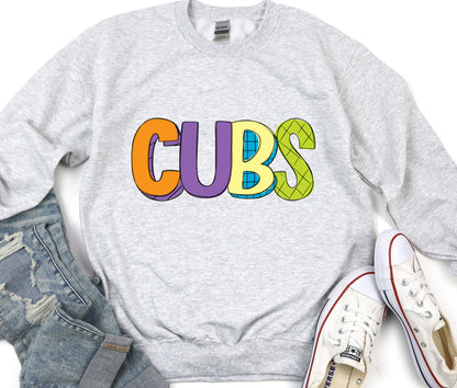Stripey Mascot Cubs