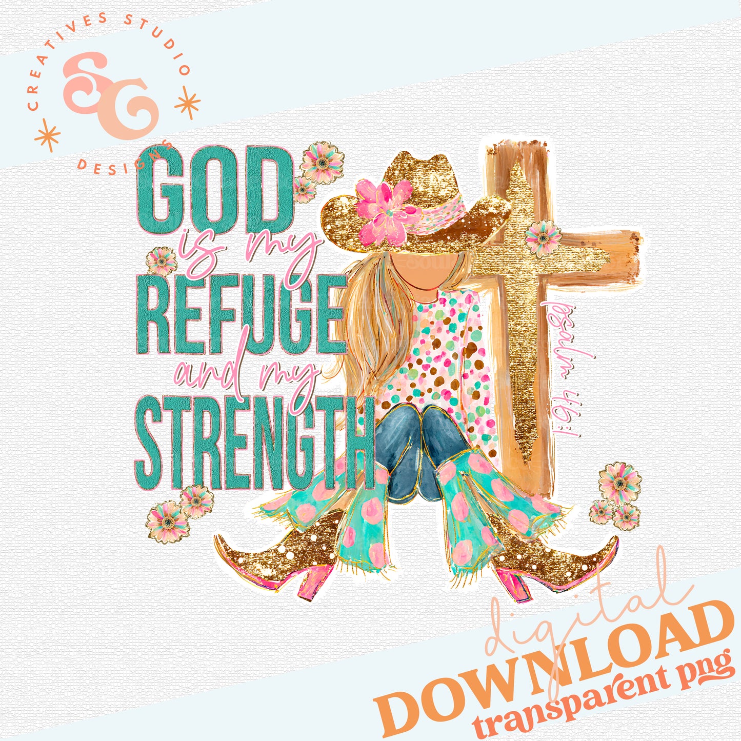 GOD IS MY REFUGE AND MY STRENGTH [LIGHT]