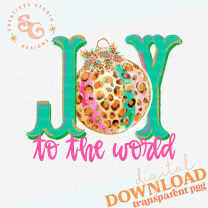 JOY TO THE WORLD ORNAMENT