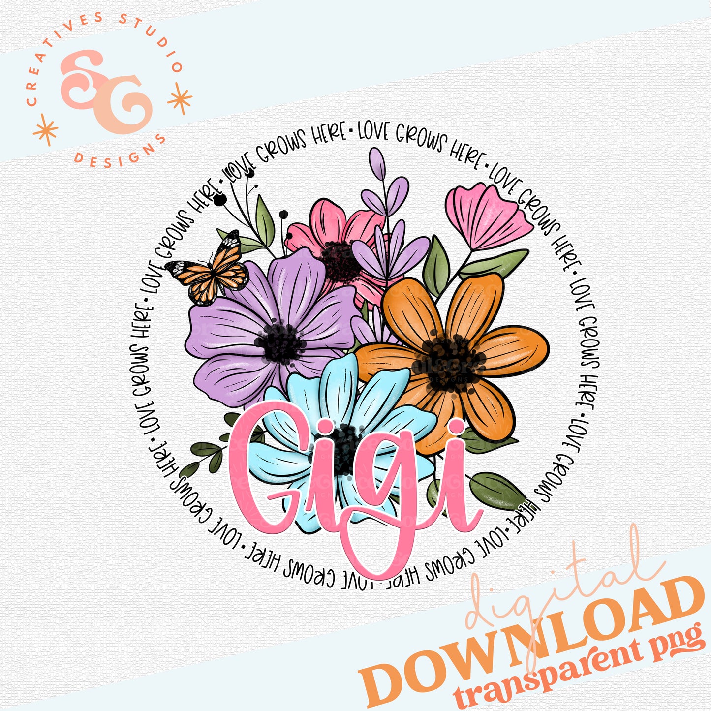 LOVE GROWS HERE - GIGI