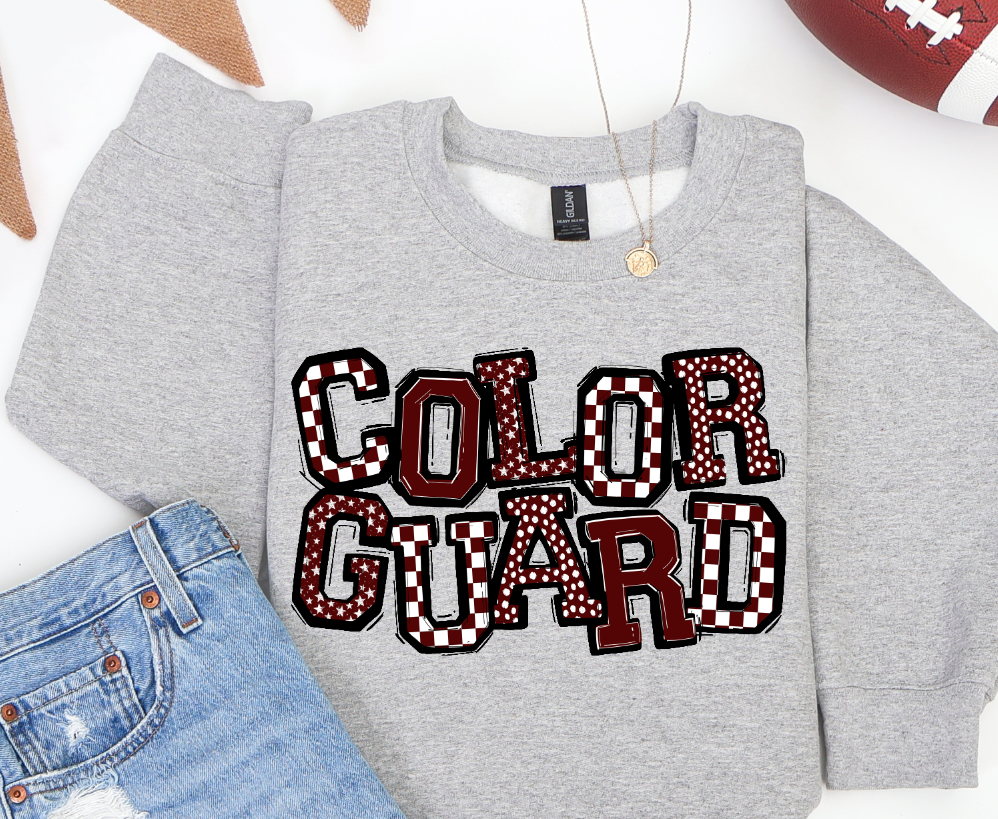 COLOR GUARD SO SPORTY MAROON