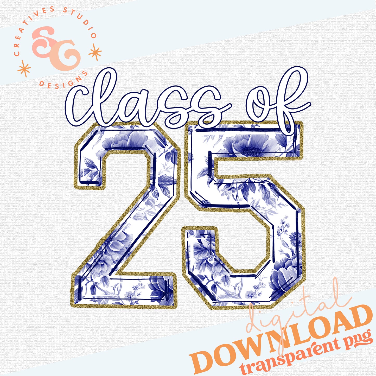 Toile Class of 25 Navy