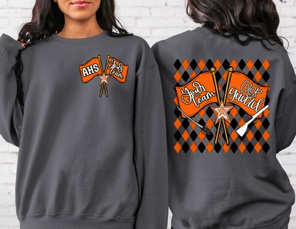 COLOR GUARD ARGYLE ORANGE