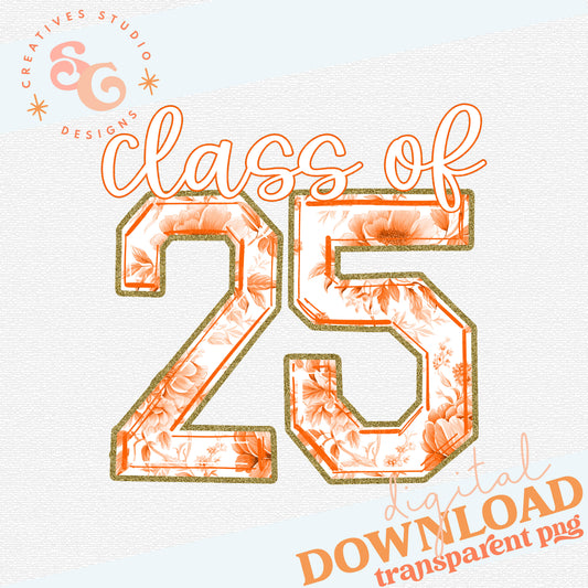 Toile Class of 25 Orange