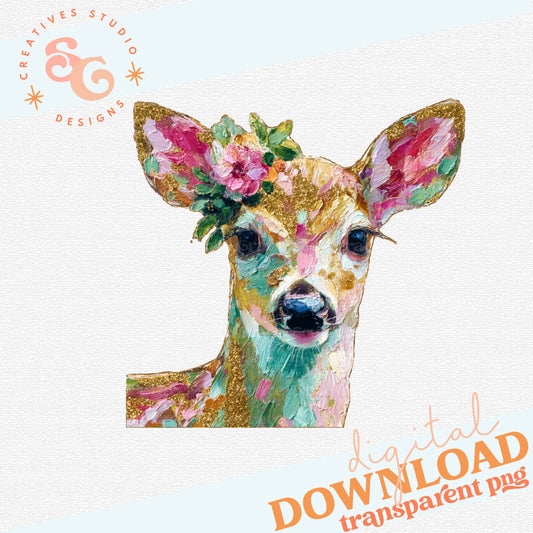 PAINTED DOE