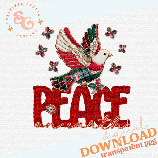 PEACE ON EARTH DOVE