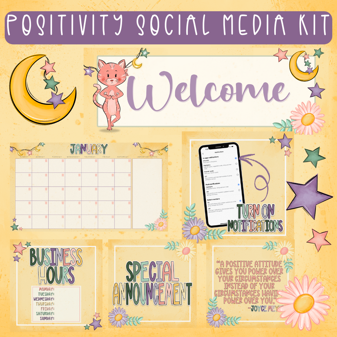 Positivity Social Media Kit