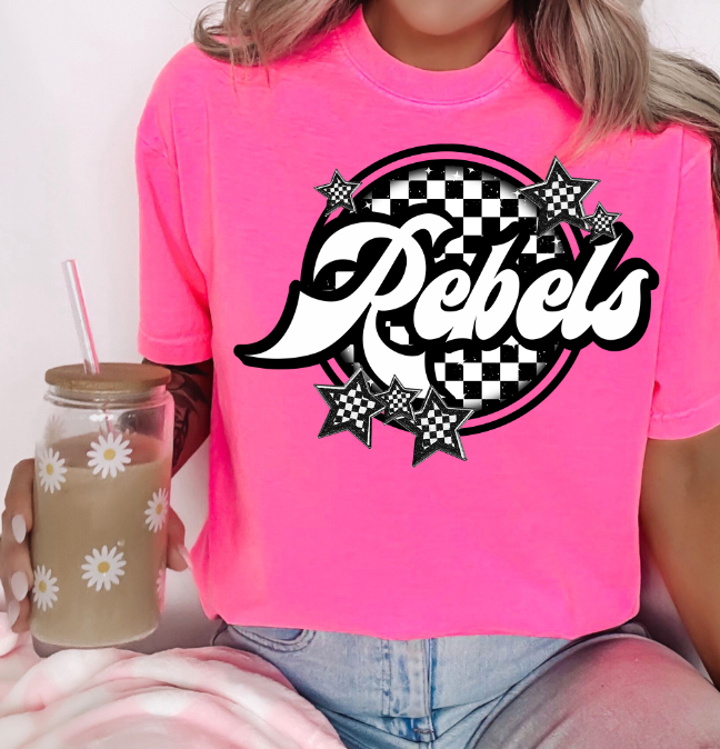 Rebels Checker Mascots