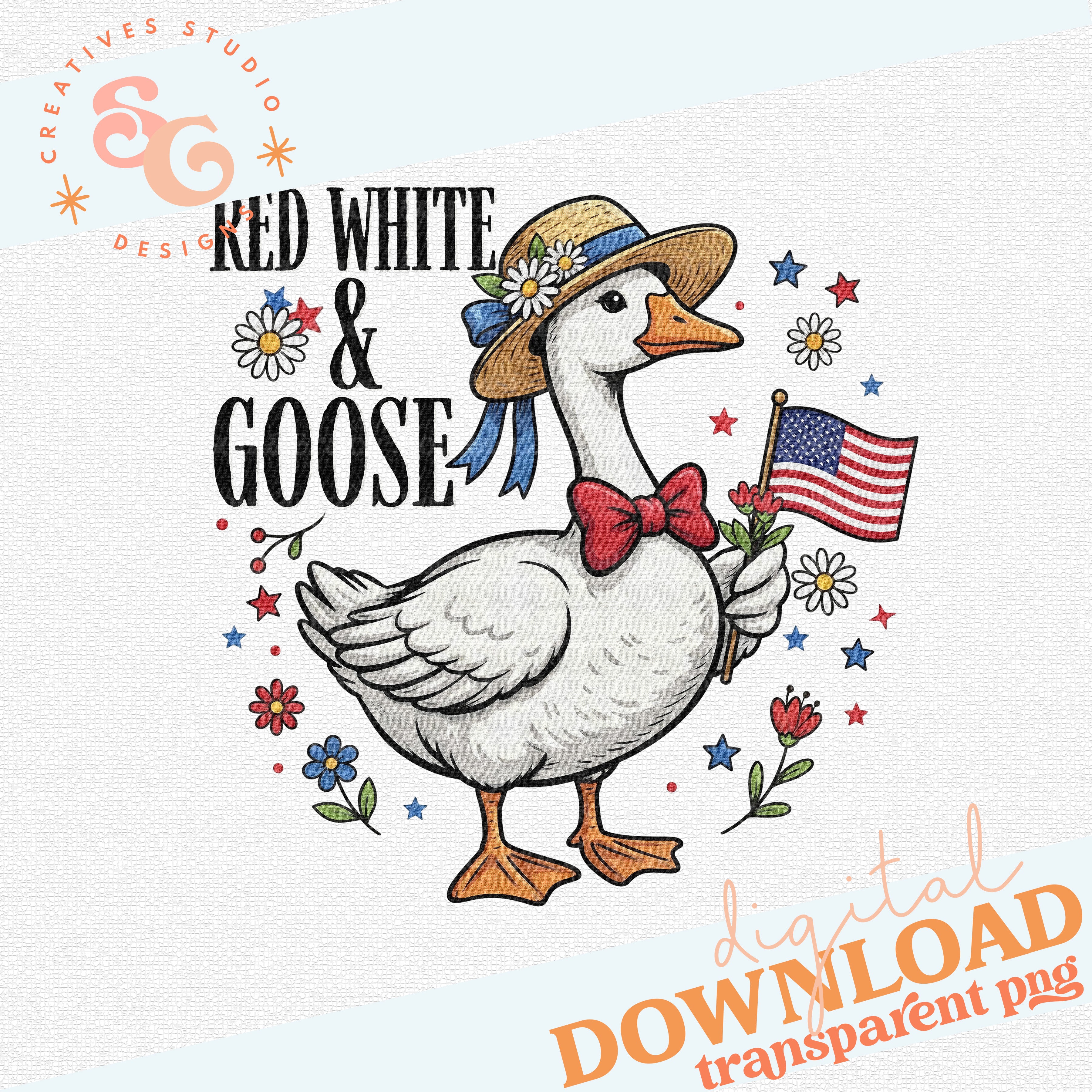 RED WHITE & GOOSE – Soul & Grace Designs