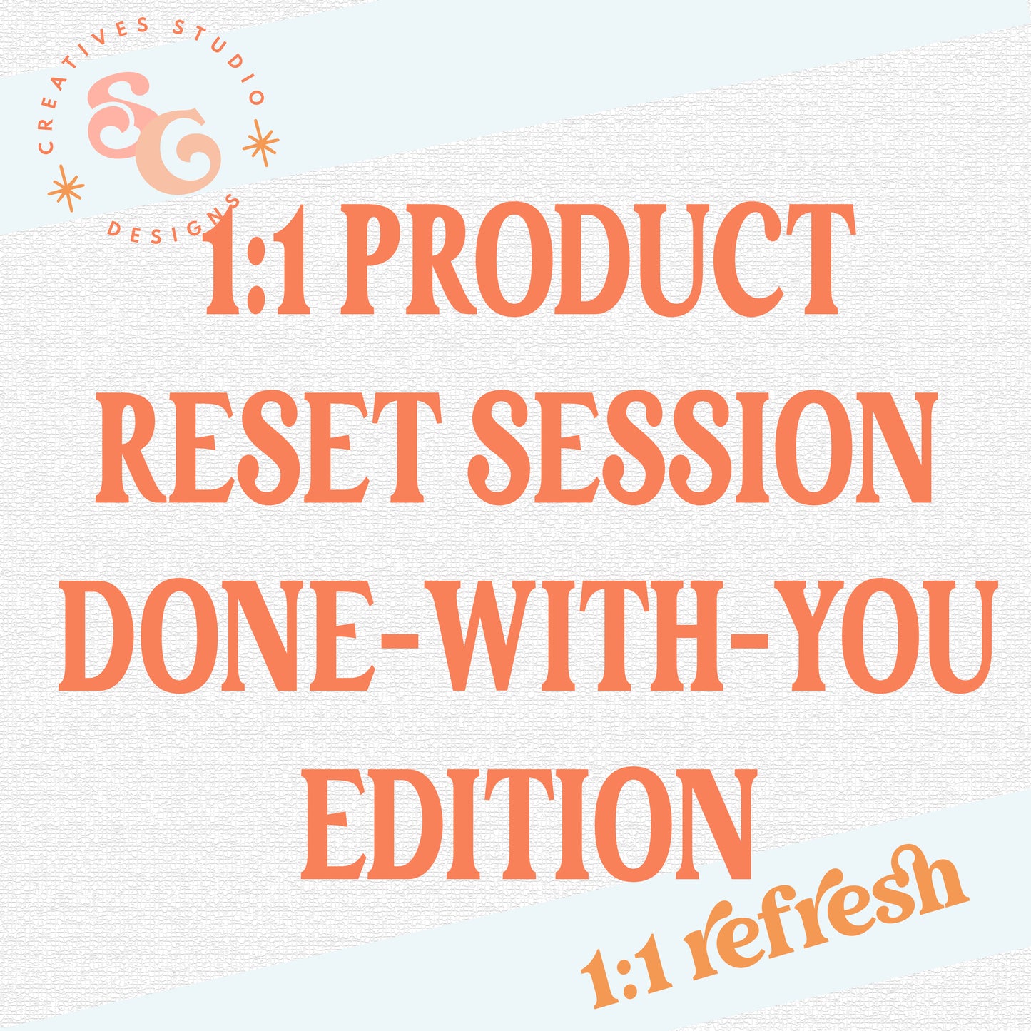 1:1 Product Reset Session — Done-With-You Edition