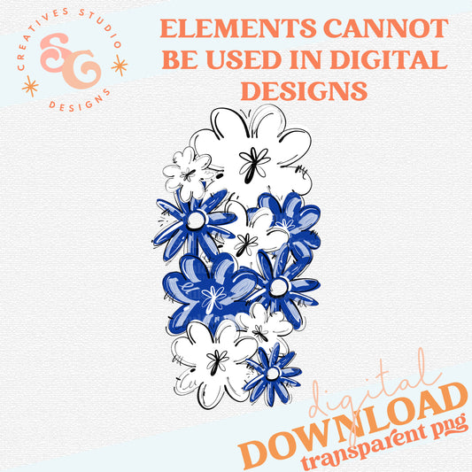 PLAY BALL FLOWER CLUSTER ROYAL