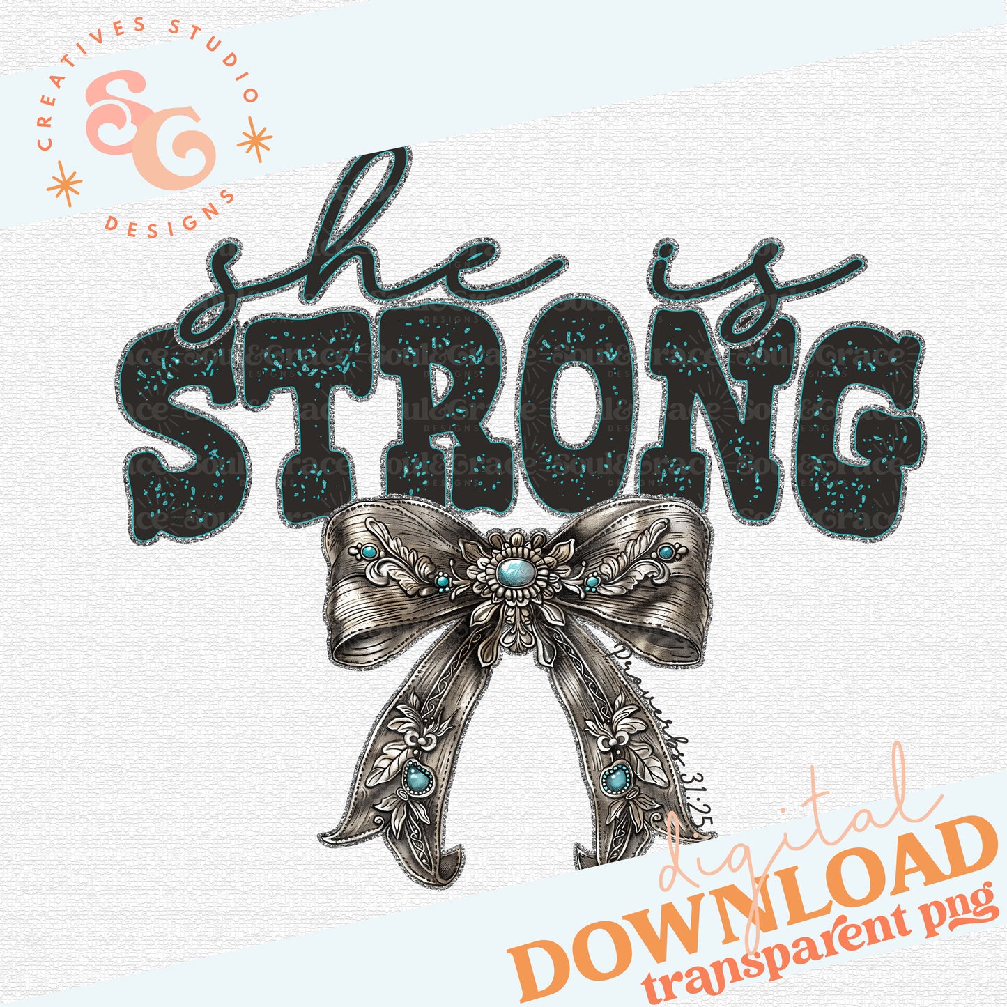 SHE IS STRONG - WESTERN BOW