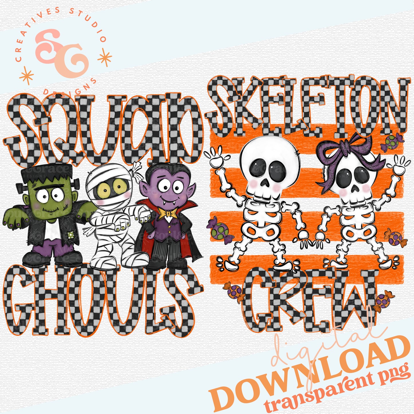 SQUAD GHOULS MONSTERS And SKELETON CREW