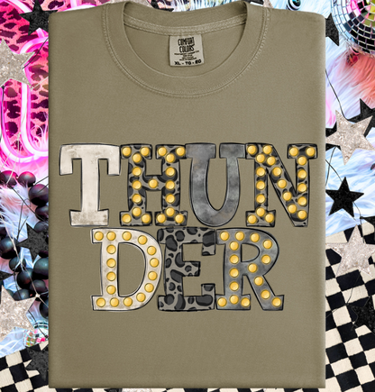 THUNDER Neutral Marquee