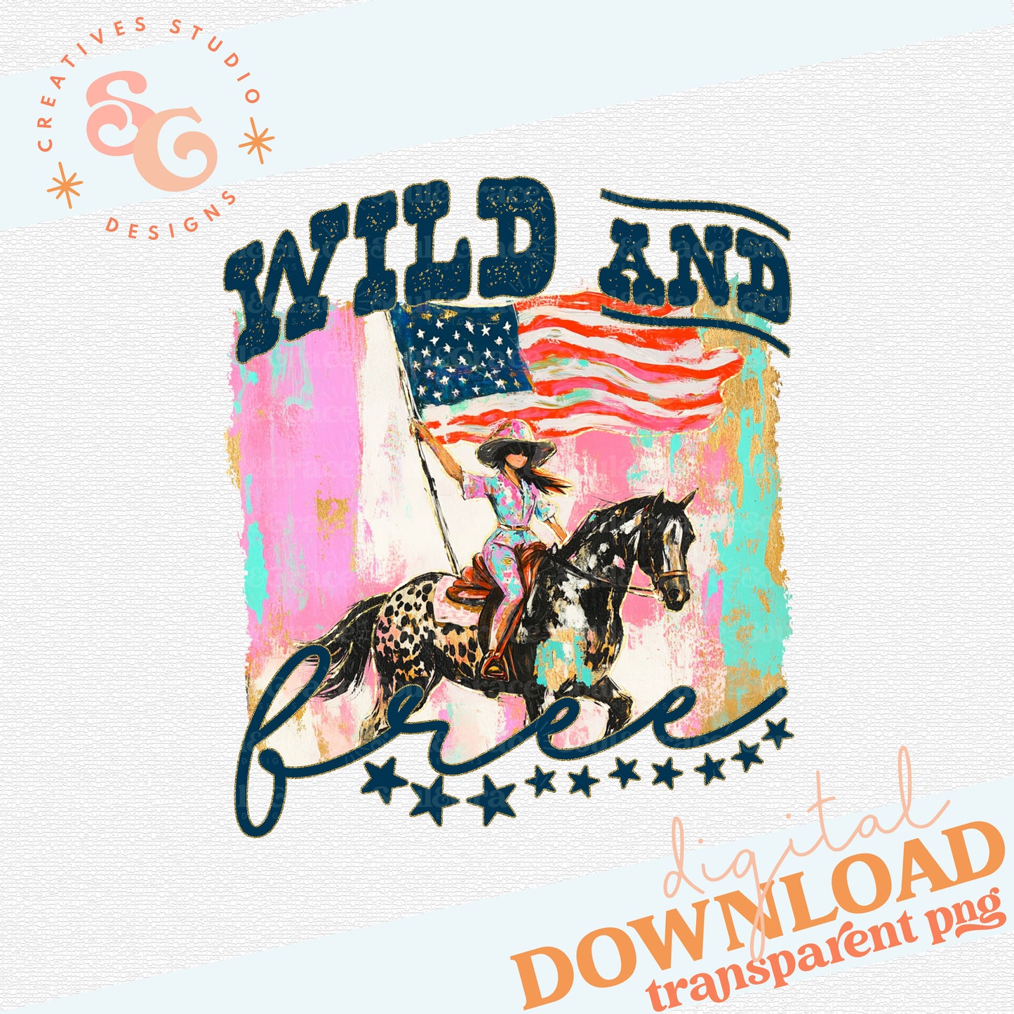 WILD AND FREE COWGIRL