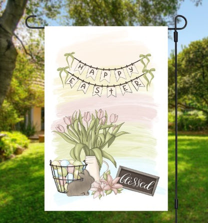 Happy Easter [Garden Flag]