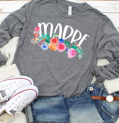 Madre with Flowers