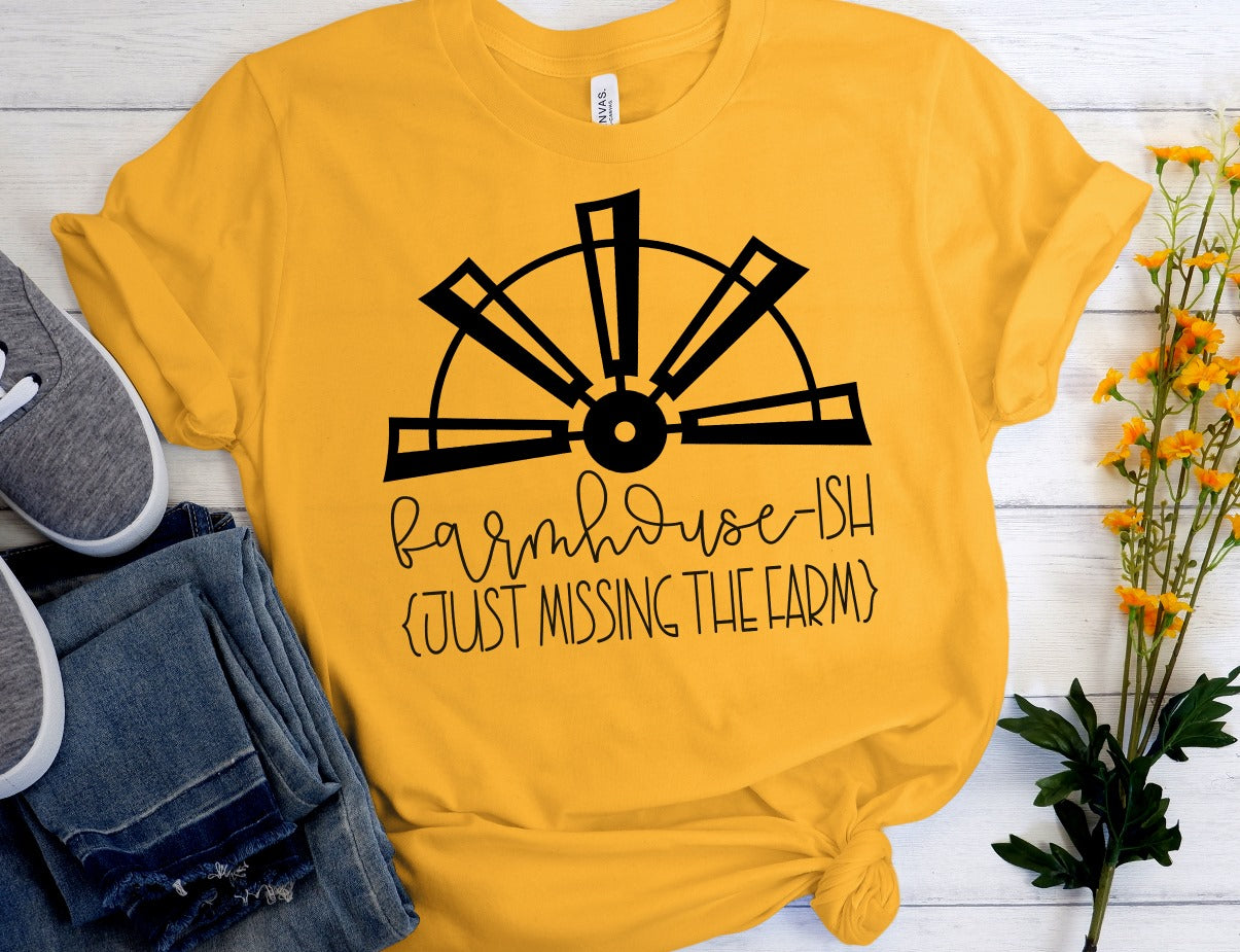 Farmhouse-Ish Just Missing the Farm [PNG and SVG]