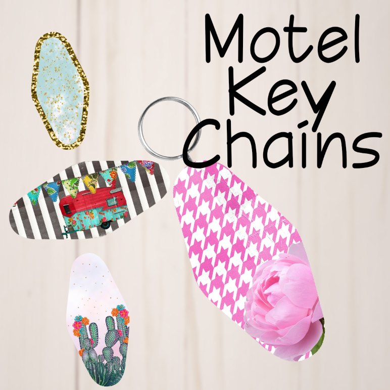 Motel Key Chains