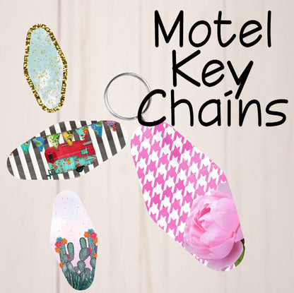 Motel Key Chains